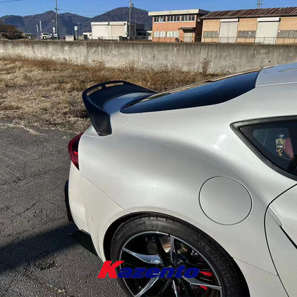 Free Shipping For Toyota Supra A90 2019-2023 KZ Style Cooling Carbon Fiber Rear Trunk Spoiler