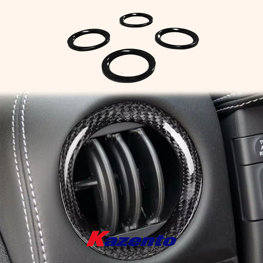 Free Shipping For Nissan GTR R35 2008-2016 Carbon Interior Dash Air Conditional Duct Cover