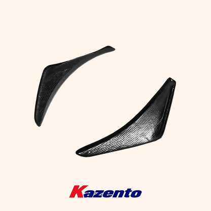 Free Shipping For Honda 02-06 Integra DC5 Acura RSX Carbon Fiber Front Bumper Splitter Canard