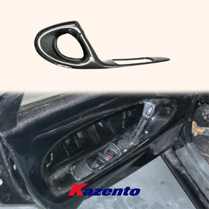 Free Shipping For Mazda RX7 FD3S (RHD Only) Passenger Side Inner Door Handle Trim Carbon Fiber