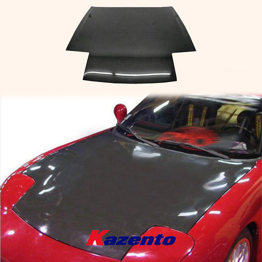 Free Shipping For Mazda RX-7 FD RX7 FD3S OEM Style Carbon Fiber Front Bumper Hood Bonnet