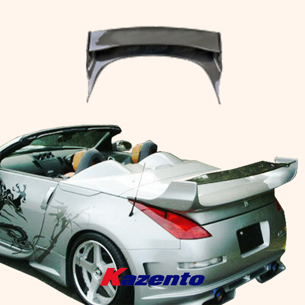 Free Shipping For Nissan Z33 2003-08 350Z (Convertible Only) VRS Style Trunk Spoiler Carbon