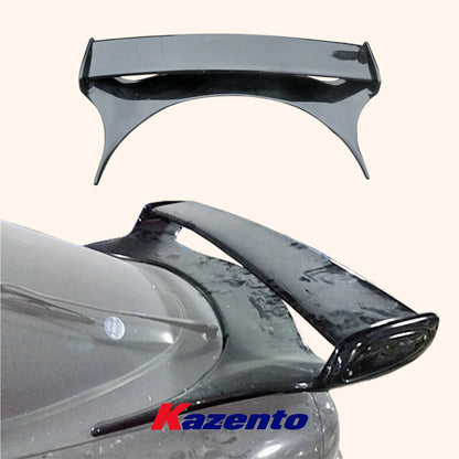 Free Shipping For Mazda RX7 FD3S REGT Type Carbon Fiber Rear Trunk Spoiler Wing Kits 4pcs