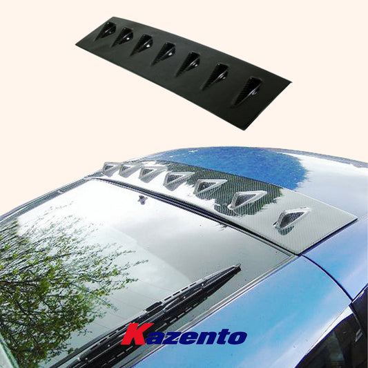 Free Shipping For Nissan Z33 2003-08 350Z VTX Style Carbon Fiber Roof Spoiler Generator Wing