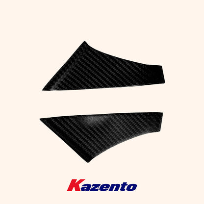 Free Shipping For Nissan R35 GTR 2009-2014 (LHD Only) Carbon Fiber Interior Door Trim Set  (10pcs)