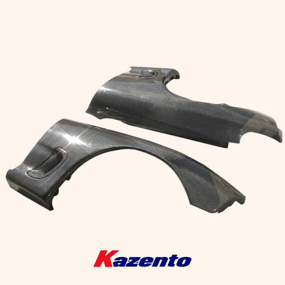 Free Shipping For Mazda RX-7 FD RX7 FD3S OE Style Carbon Fiber Front Bumper Fender Pair