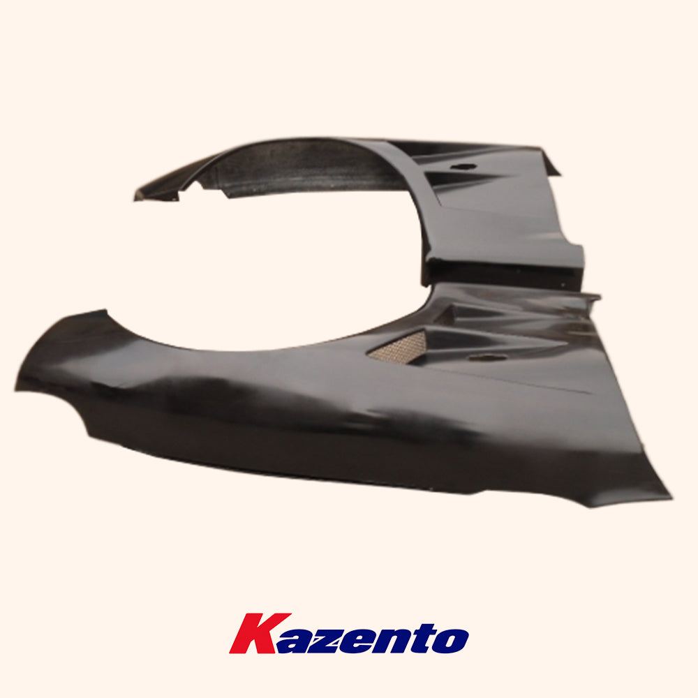 Free Shipping For Mazda RX-7 FD RX7 FD3S BN Style Carbon Fiber Front Bumper Fender Pair +25mm