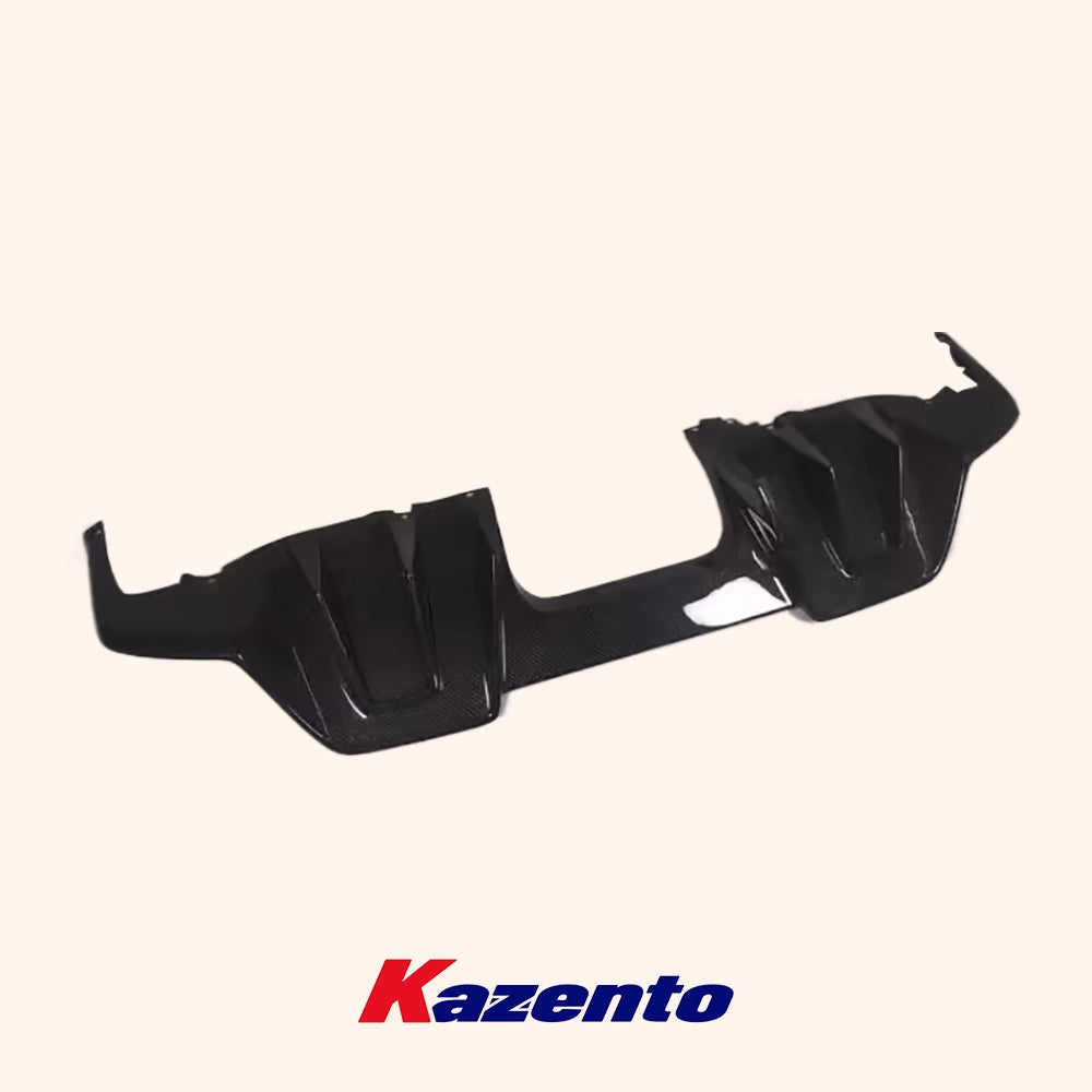 Free Shipping For Honda Type R 2023-24 FL5 Hatchback KZ Style Carbon Fiber Rear Lip Diffuser