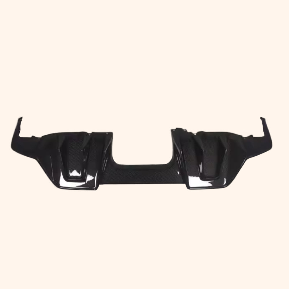 Free Shipping For Honda Type R 2023-24 FL5 Hatchback KZ Style Carbon Fiber Rear Lip Diffuser