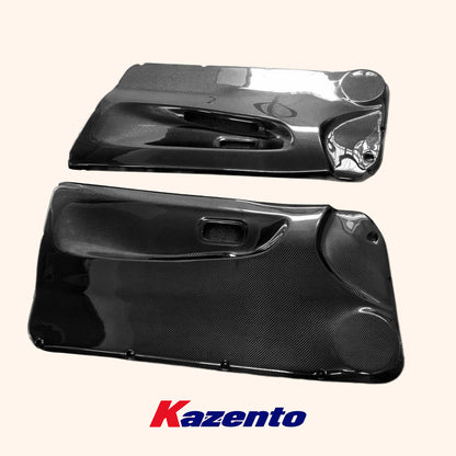 Free Shipping For Nissan 180SX 200SX 240SX S13 (RHD only) DM Style Carbon Side Inner Door Card