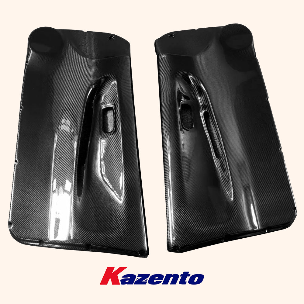 Free Shipping For Nissan 180SX 200SX 240SX S13 (RHD only) DM Style Carbon Side Inner Door Card