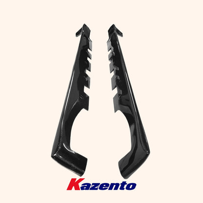 Free Shipping For Toyota 2022-2023 GR86 BRZ ZD8 TM Style Carbon Fiber Side Skirts Add On Pair