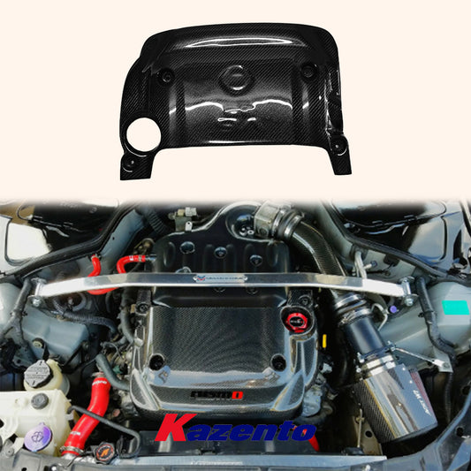 Free Shipping For Nissan 350Z OE Style Carbon Fiber Front Hood Bonnet Engine Cover Panel Trim