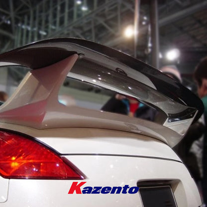 Free Shipping For Nissan Fairlady Z 350Z Z33 ESP Style Carbon Fiber Rear Trunk Wing Spoiler