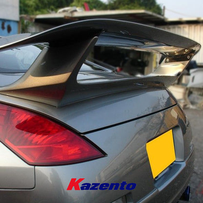 Free Shipping For Nissan Fairlady Z 350Z Z33 ESP Style Carbon Fiber Rear Trunk Wing Spoiler