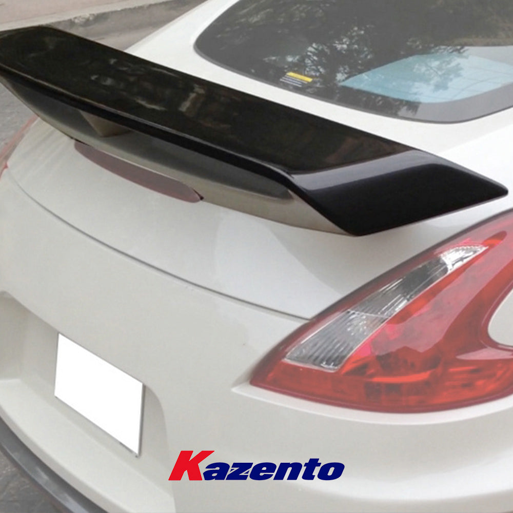 (US Instock Free Shipping) For Nissan 09-18 370Z Z34 NIS2 Style Carbon Fiber Rear Bumper Trunk Spoiler Wing