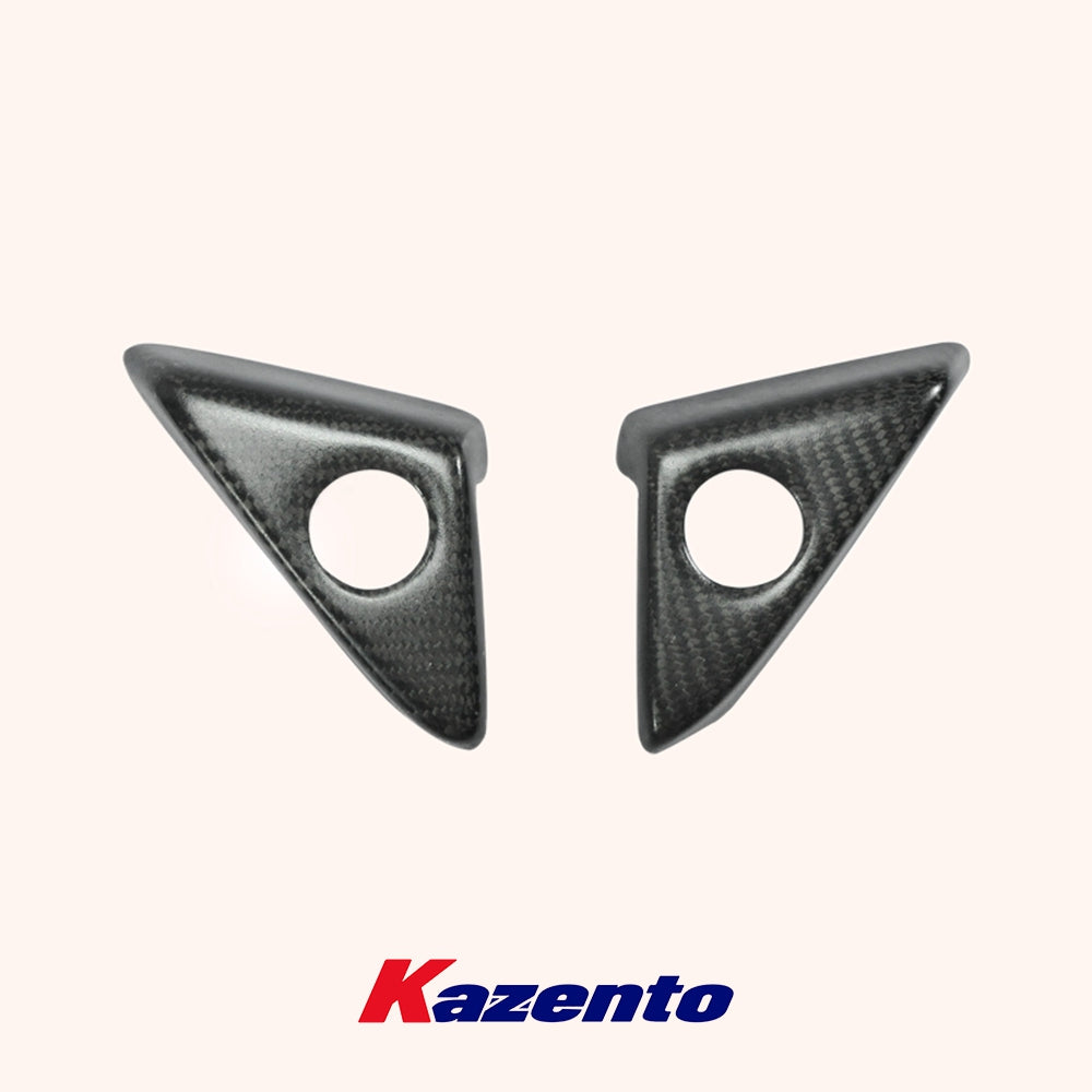 Free Shipping For Nissan R35 GTR 08-16 Carbon Side Door Mirror Inner Panel Triangle Cover