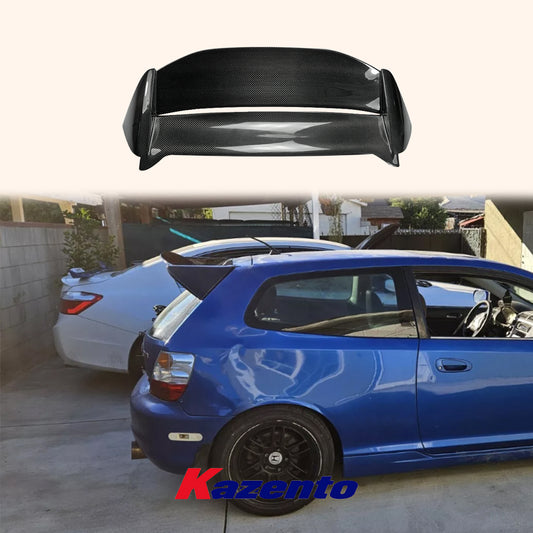 Free Shipping For 02-05 Honda Civic EP3 MUG Hatchback Carbon Fiber Roof Spoiler (USDM)