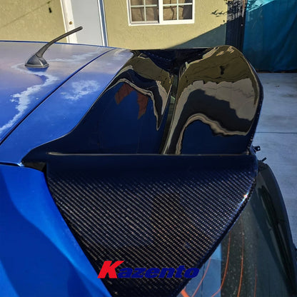 Free Shipping For 02-05 Honda Civic EP3 MUG Hatchback Carbon Fiber Roof Spoiler (USDM)