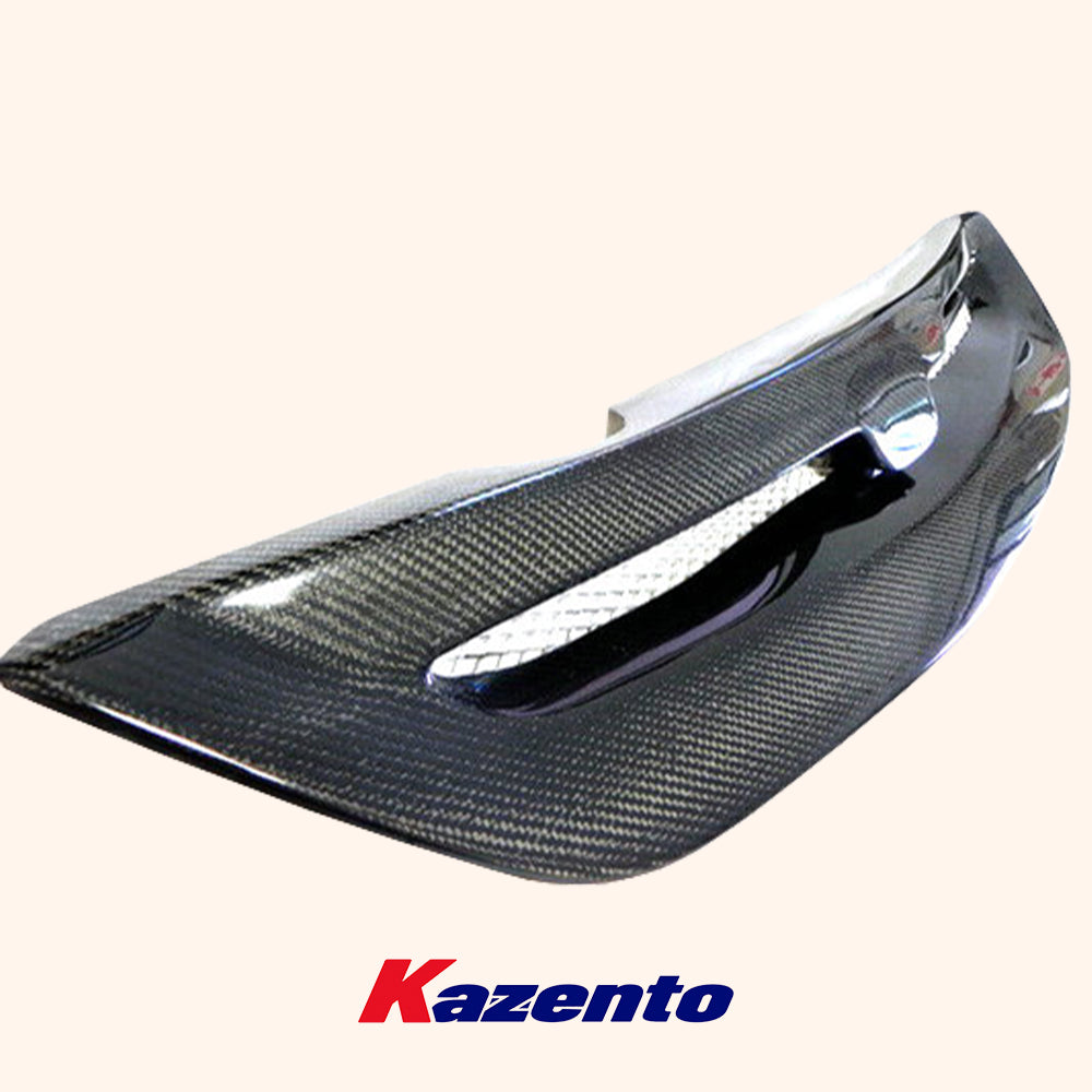 Free Shipping For Honda Civic EP Hatchback 02-03 MUG Style Carbon Fiber Front Bumper Grille