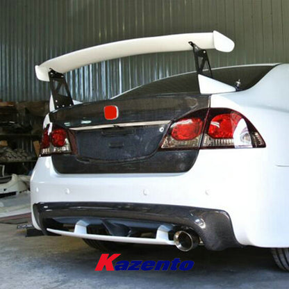 Free Shipping For Honda Civic FD2 06-11 OEM Style Carbon Fiber Rear Boot Lid Trunk Body Kits