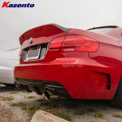 Free Shipping For BMW E92 M3 (Coupe Only) 08-12 Ducktail Style Carbon Rear Trunk Boot Lid