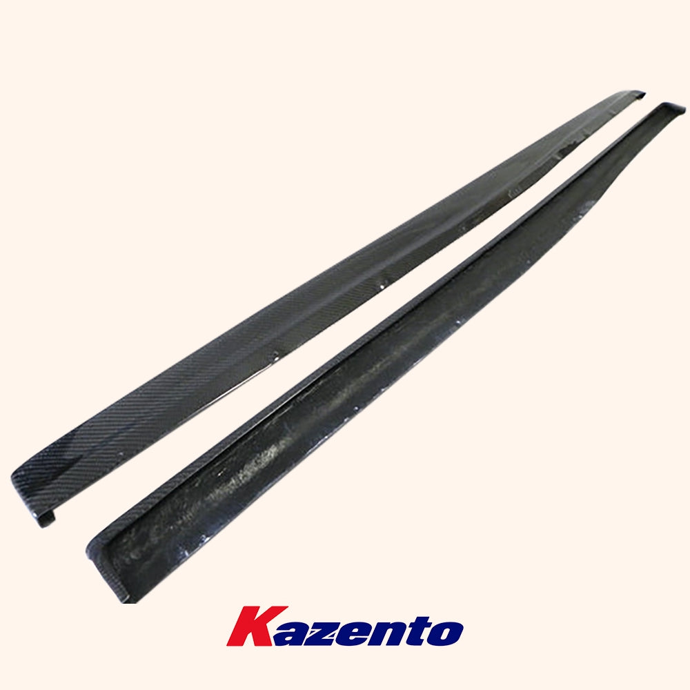 Free Shipping For Mitsubishi EVO 7-9 Evolution 7 8 9 Damd Side Skirt Extensions (185cm) Carbon