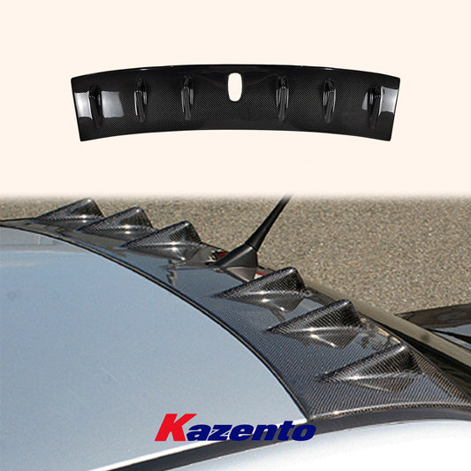 Free Shipping For Mitsubishi EVO 7 8 9 CS Style VTX Carbon Fiber Roof Spoiler Lip Generator