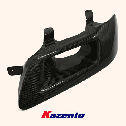 Free Shipping For Mitsubishi EVO 7 8 9 Vented Carbon Fiber Headlight Air Duct LHD Driver Side