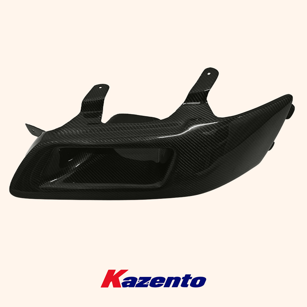 Free Shipping For Mitsubishi EVO 7 8 9 Vented Carbon Fiber Headlight Air Duct LHD Driver Side