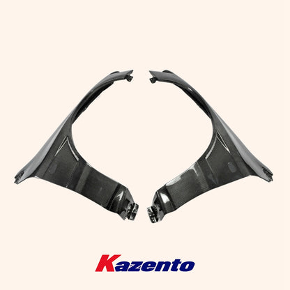 Free Shipping For Mitsubishi Evolution EVO 8 9 VTX Cyber Carbon Front Fender (track version)