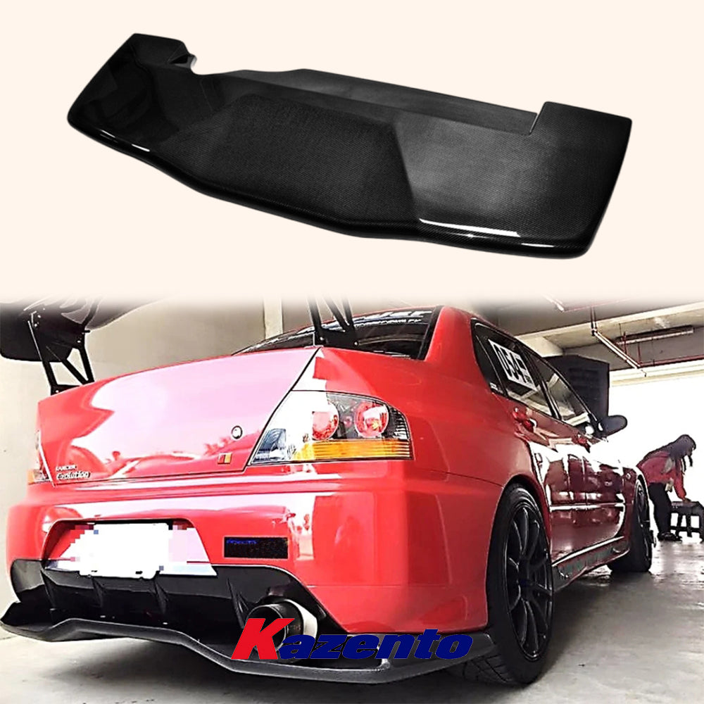 Free Shipping For Mitsubishi EVO 9 VTX JDM Carbon Fiber Rear Under Diffuser (also fit Civic FD)