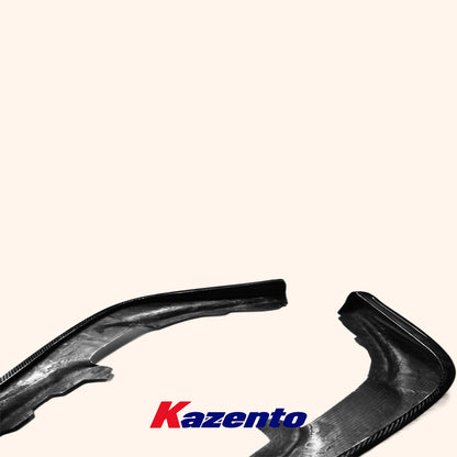 Free Shipping For Mazda RX-7 RX7 93-02 FD FD3S OE Carbon Fiber Front Bumper Bottom Lip (2pcs)