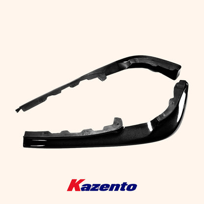 Free Shipping For Mazda RX-7 RX7 93-02 FD FD3S OE Carbon Fiber Front Bumper Bottom Lip (2pcs)