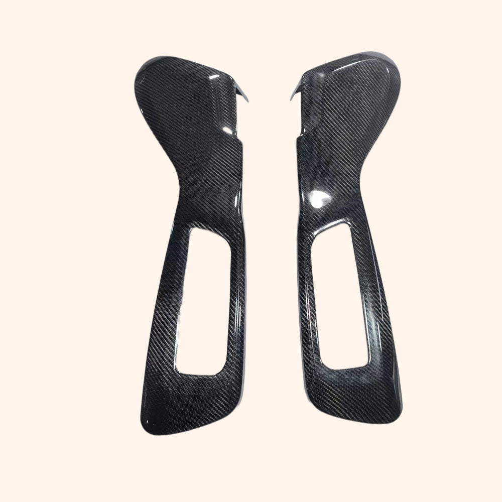 Free Shipping For BMW M G80 G81 G87 G82 G83 M3 M4 Dry Carbon Fiber Back Seat Cover Pair