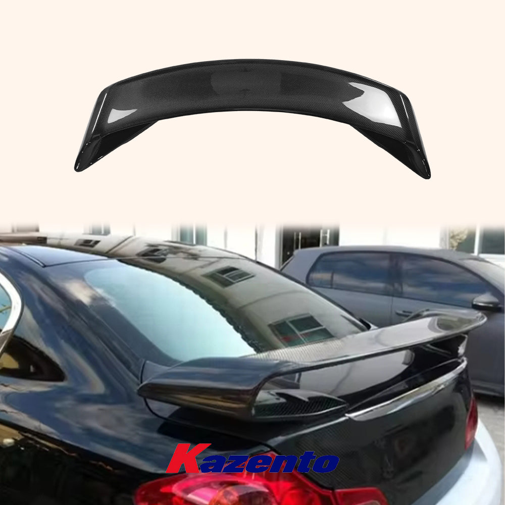 Free Shipping For Infiniti G37 2 Door 2008-2013 Coupe GTR Style Carbon Fiber Rear Trunk Spoiler