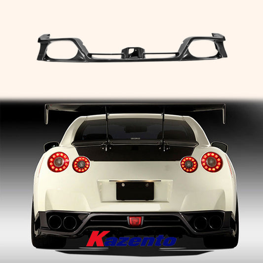 Free Shipping For Nissan GTR R35 08-11 13-Ver VR Style Carbon Rear Bumper Under Skirt Diffuser