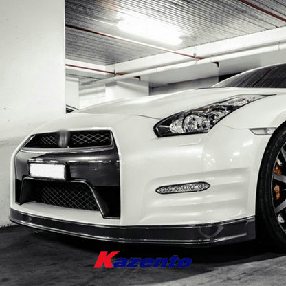 Free Shipping For Nissan GTR R35 2012-16 OE Style Carbon Front Bumper Bottom Lip Spoiler