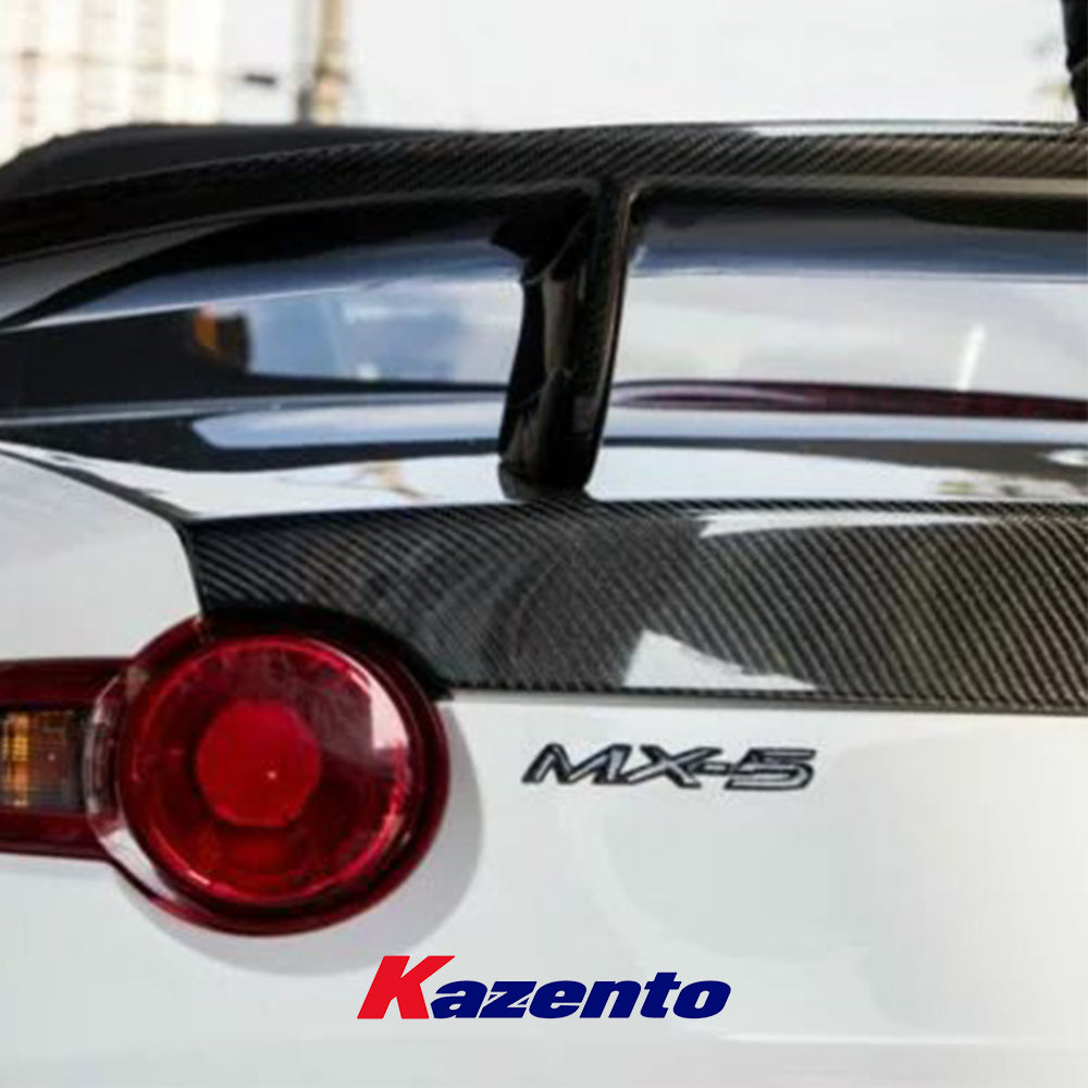 Free Shipping For Mazda Miata MX-5 MX5 NA NB NC ND KZ Style Carbon Fiber Logo Badge Emblem