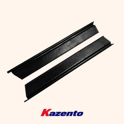 Free Shipping For Mazda MX5 NA MK1 Miata KZ Style Carbon Fiber Side Door Sill Panel Cover Pair