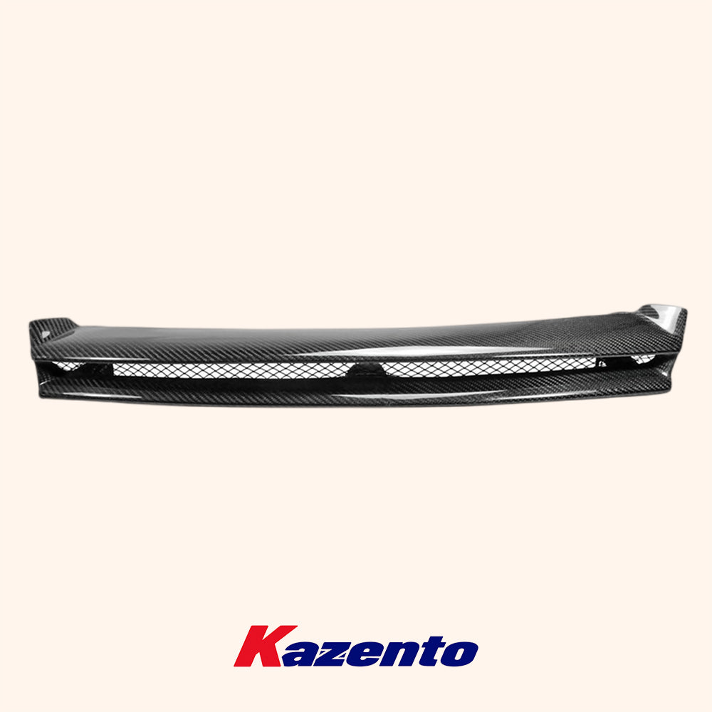 Free Shipping For Nissan Skyline R32 (GTR only) OEM Style Carbon Fiber Front Bumper Grille