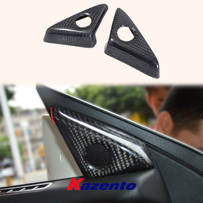 Free Shipping For Nissan R35 GTR 08-16 Carbon Side Door Mirror Inner Panel Triangle Cover