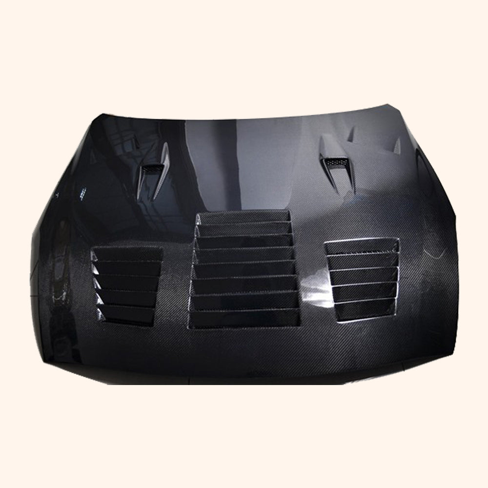 Free Shipping For Nissan R35 GTR 08-16 GT Style Carbon Fiber Front Bumper Hood Bonnet Body Kit