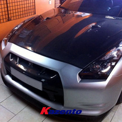 Free Shipping For Nissan R35 GTR 08-16 OE Style Carbon Fiber Front Bumper Hood Bonnet Body Kit