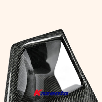 Free Shipping For Nissan R35 GTR 2013-18 OE Carbon Fiber Front Bumper Center Nose Cover Grille