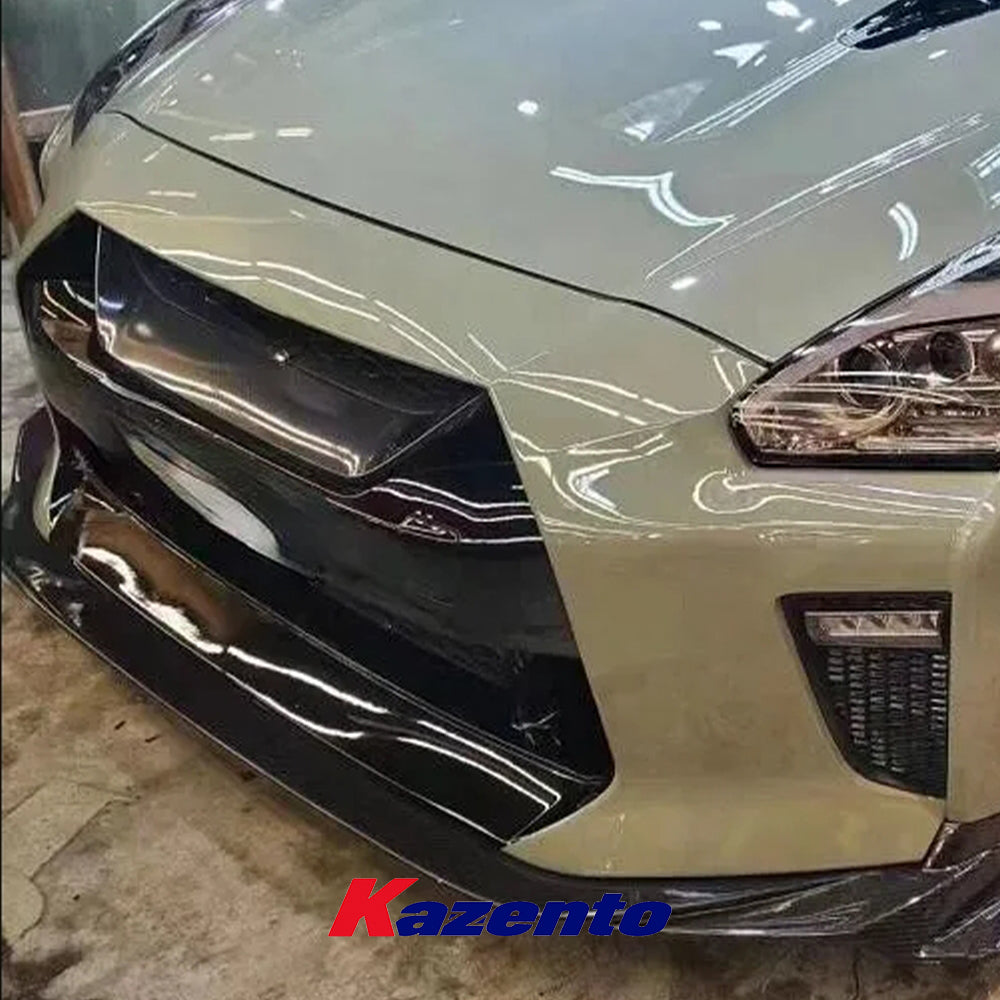 Free Shipping For Nissan R35 GTR 4BA (17-23 Only) VRS Carbon Fiber Front Bumper Lip Diffuser