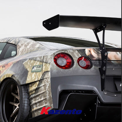 Free Shipping For Nissan R35 GTR BAN Style Carbon Fiber Rear Trunk Boot GT Wing Spoiler