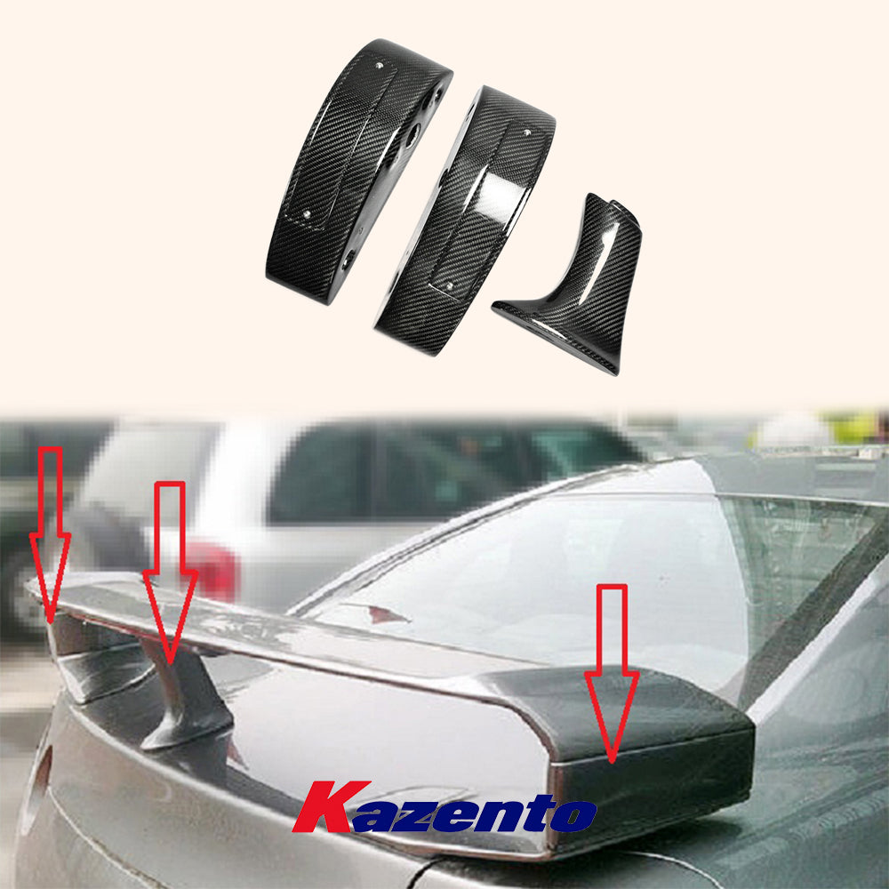 Free Shipping For Nissan R35 GTR CBA DBA 4BA (08-23) KZ Carbon Fiber Spoiler Raise Lifter Leg