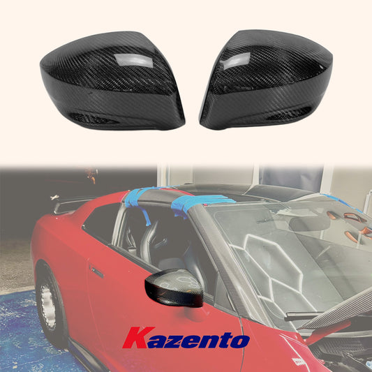 Free Shipping For Nissan R35 GTR CBA DBA 4BA (08-23) KZ Carbon Mirror Frame Shell Replacement