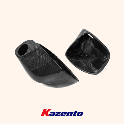 Free Shipping For Nissan R35 GTR CBA DBA 4BA (08-23) KZ Carbon Mirror Frame Shell Replacement